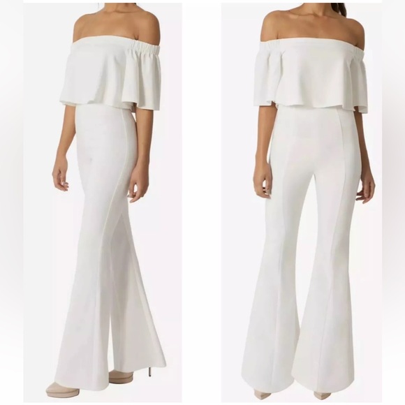 Black Halo Pants - Black Halo Hadid 2 Piece Jumpsuit (2 Separate Pieces) NWT